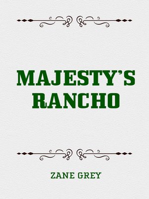cover image of Majesty's Rancho